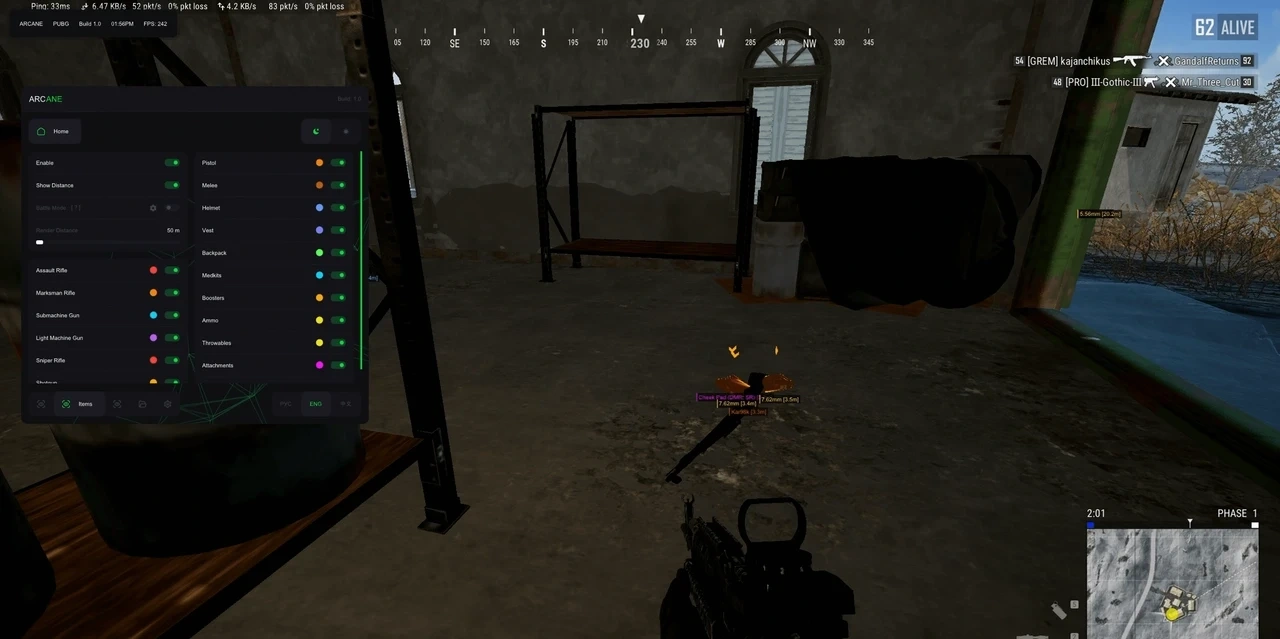Arcane PUBG Full Cheat image 4